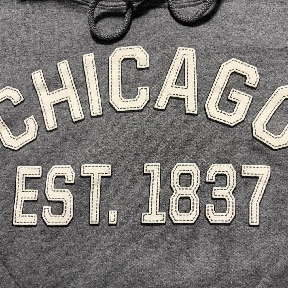Gildan vintage 2000s gray chicago